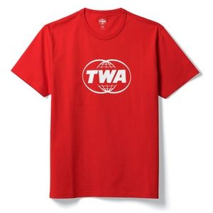 TWA HOTEL RED SHORT SLEEVE T-SHIRT